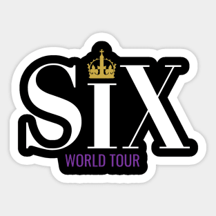 SIX World Tour Sticker